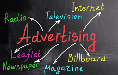 Advertising - Radio, Television, Internet, Leaflet, Billboard, Newspaper, Magazine